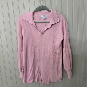 Sabo Ribbed Knit Playsuit Women’s XS Pink